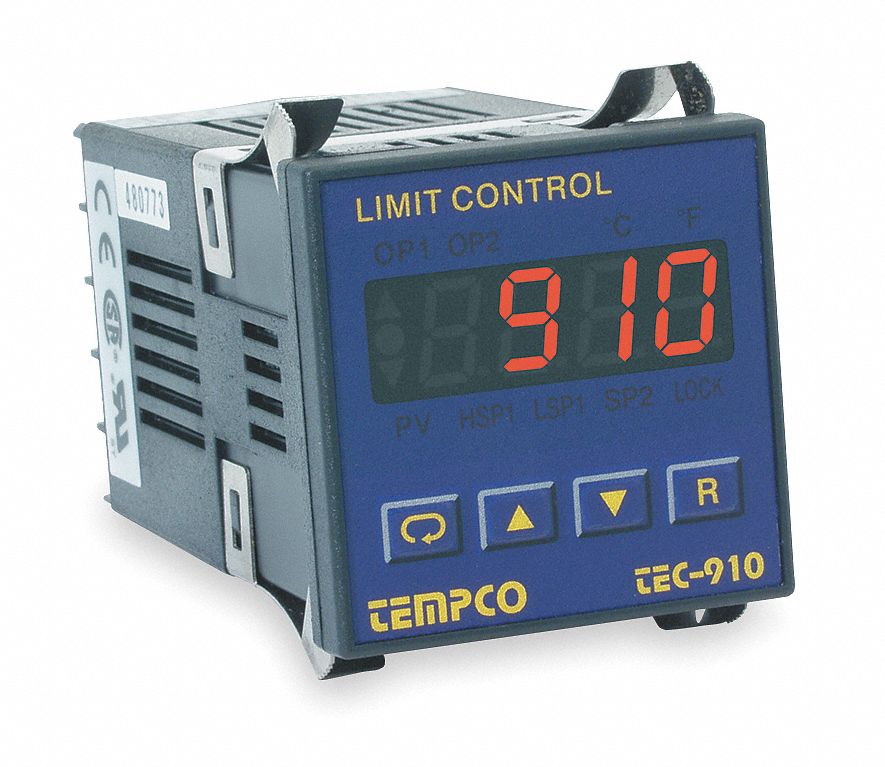 TEMP CONTROLLER,PROG,90-250V,RELAY2