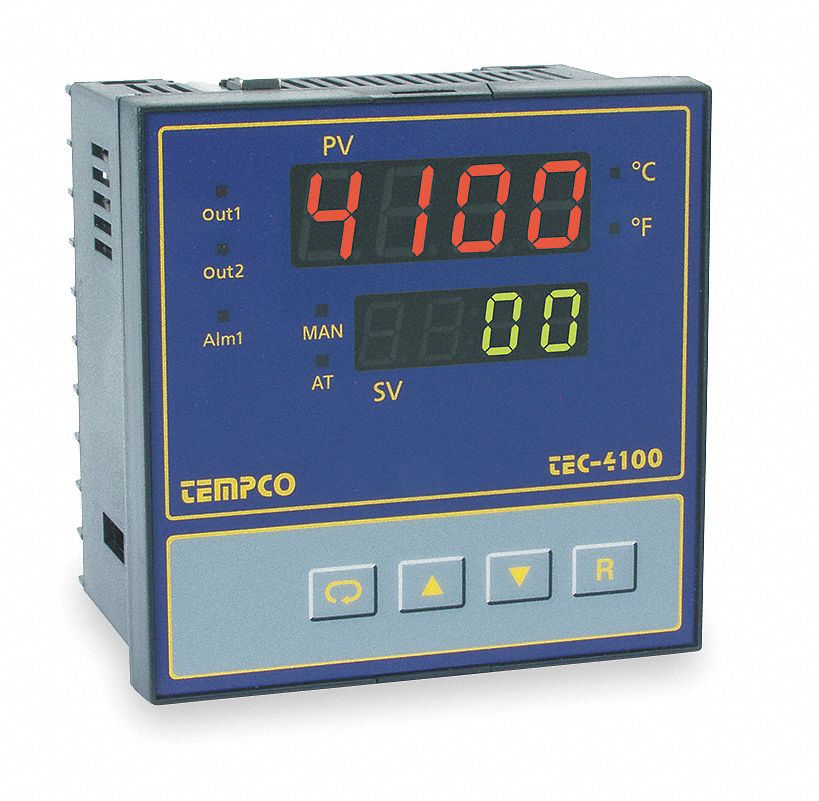 TEMP CONTROLLER,PROG,90-250V,RELAY2