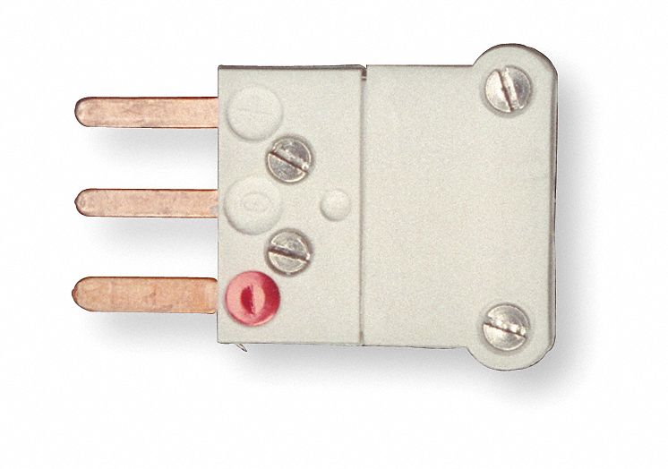 THERMOCOUPLE PLUG,CU,MINI 3PIN QD,W