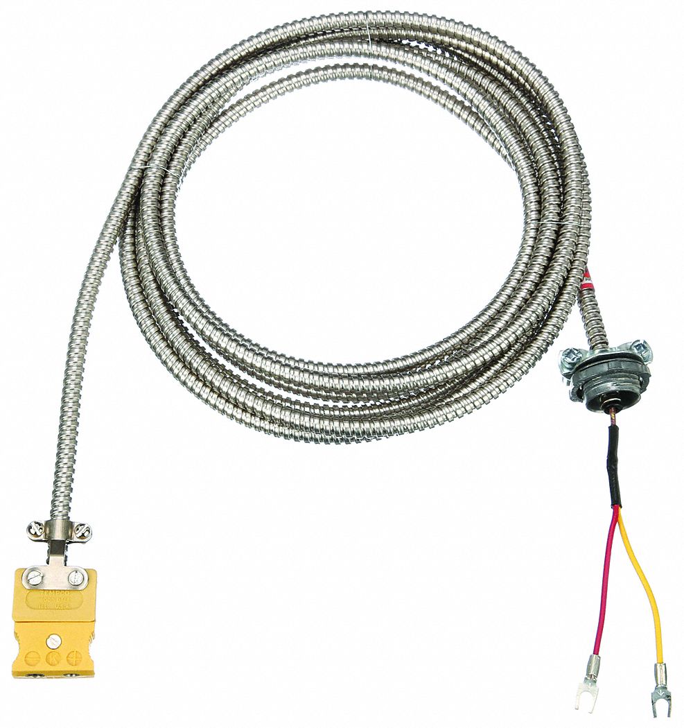Extension Lead: Extension Lead, 900°F Max Temp °F, 482°C Max Temp °C, Male, Female