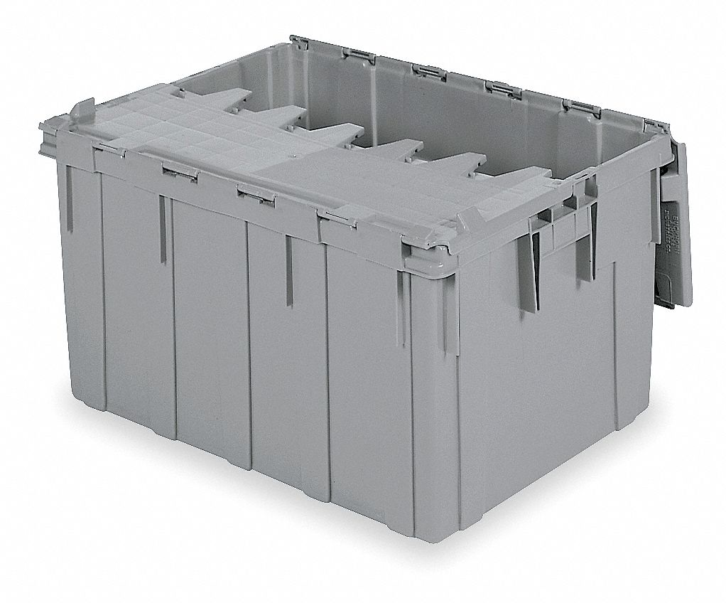 68L Airtight Storage Bin with Durable Lid Large Capacity Container with  Seal and Secure Latching Buckles