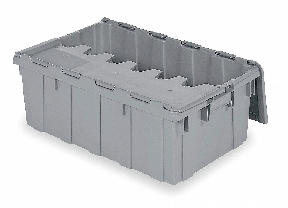 68L Airtight Storage Bin with Durable Lid Large Capacity Container with  Seal and Secure Latching Buckles