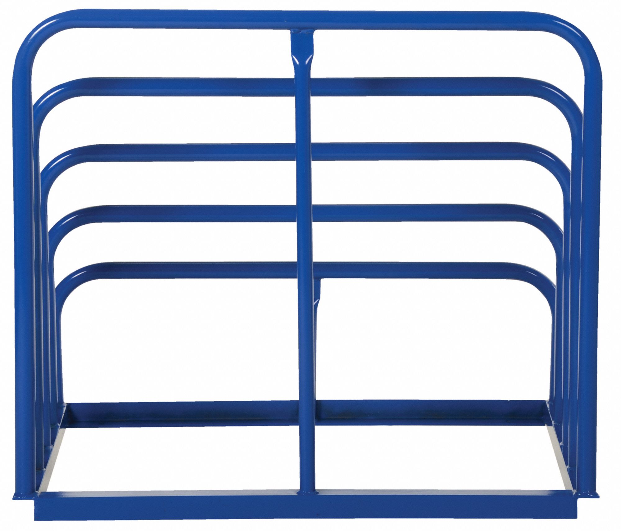 GRAINGER APPROVED Vertical Sheet Storage Rack 4 Bays, 48 in x 36 in x