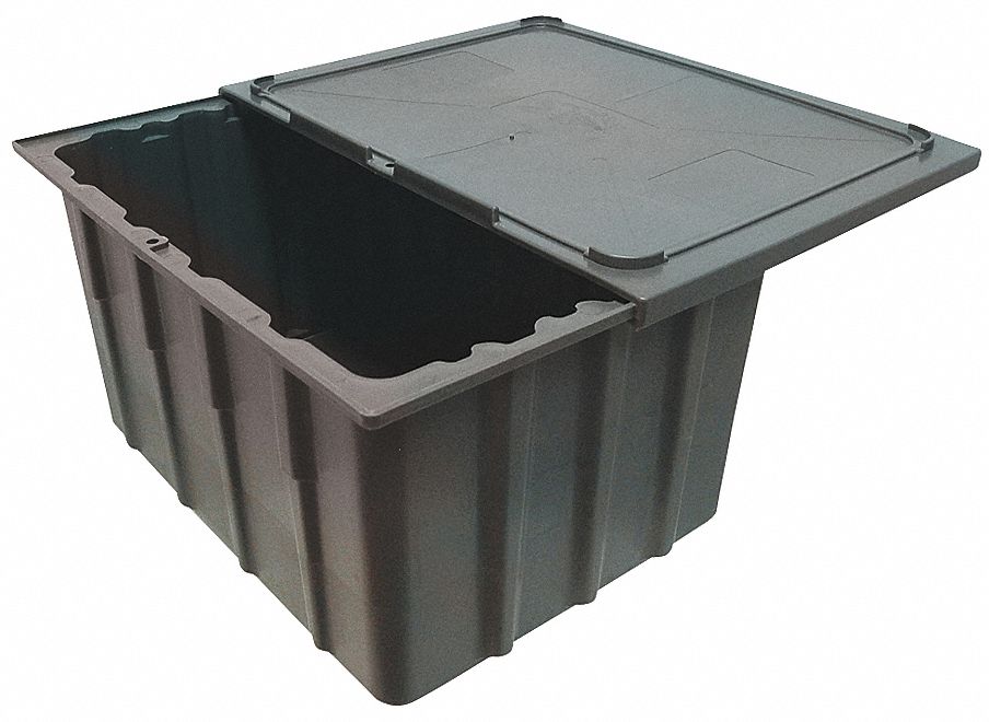 3FZC6 - Storage Container 17-1/4 in W 23 in D