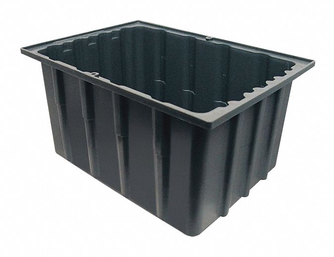 PropertyStorageTote, 23inL, 17.5inW, Gray