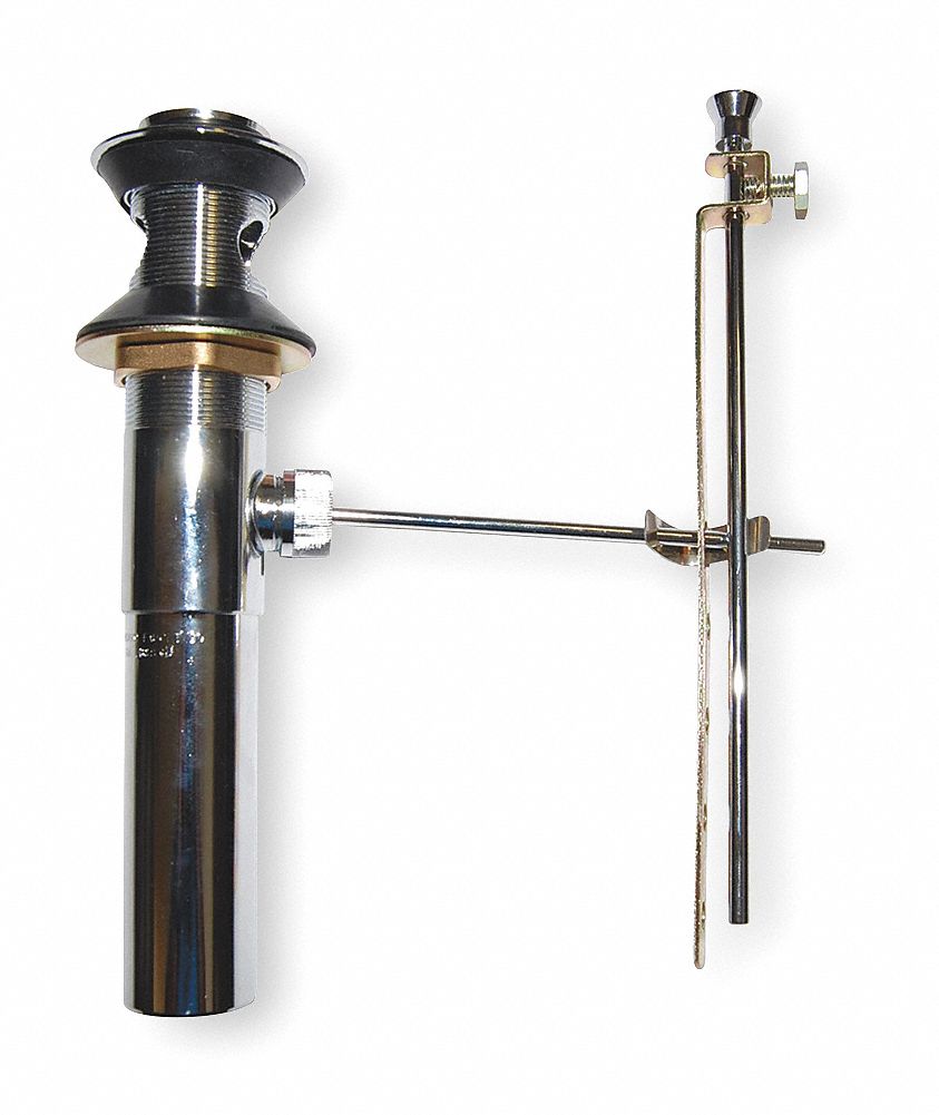 CHICAGO FAUCETS Pop Up Rod, Brass 3FZT51222KJKCP Grainger