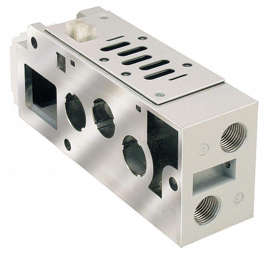 Manifold, 3/8NPT, 5599-2 Valves,  ISO 1