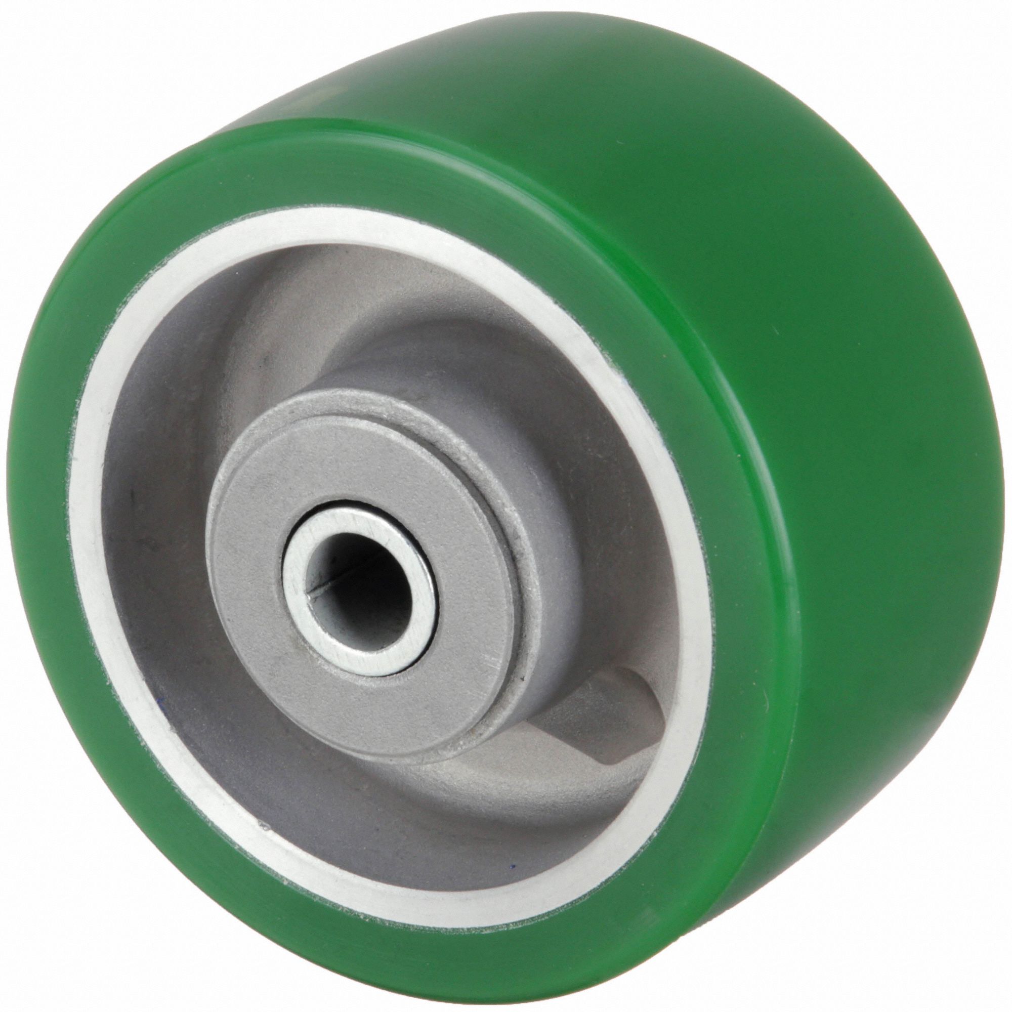 5 in Wheel Dia., 2 in Wheel Wd, Polyurethane Tread on Aluminum Core ...