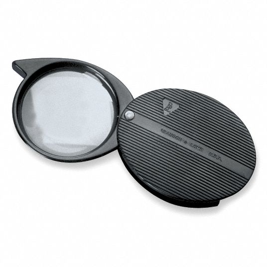  KOMBIUDA Folding Magnifying Glass Magnifying Lens 100x  Magnifying Glass for trichomes Magnifying Glasses with Light Trichome  Magnifying Glass magnifiers abs Frame Small Pocket Handheld : Health &  Household
