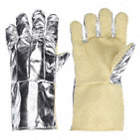 ALUMINIZED GLOVES, UNIVERSAL, THERMOBEST, 600 ° F MAX, GAUNTLET CUFF