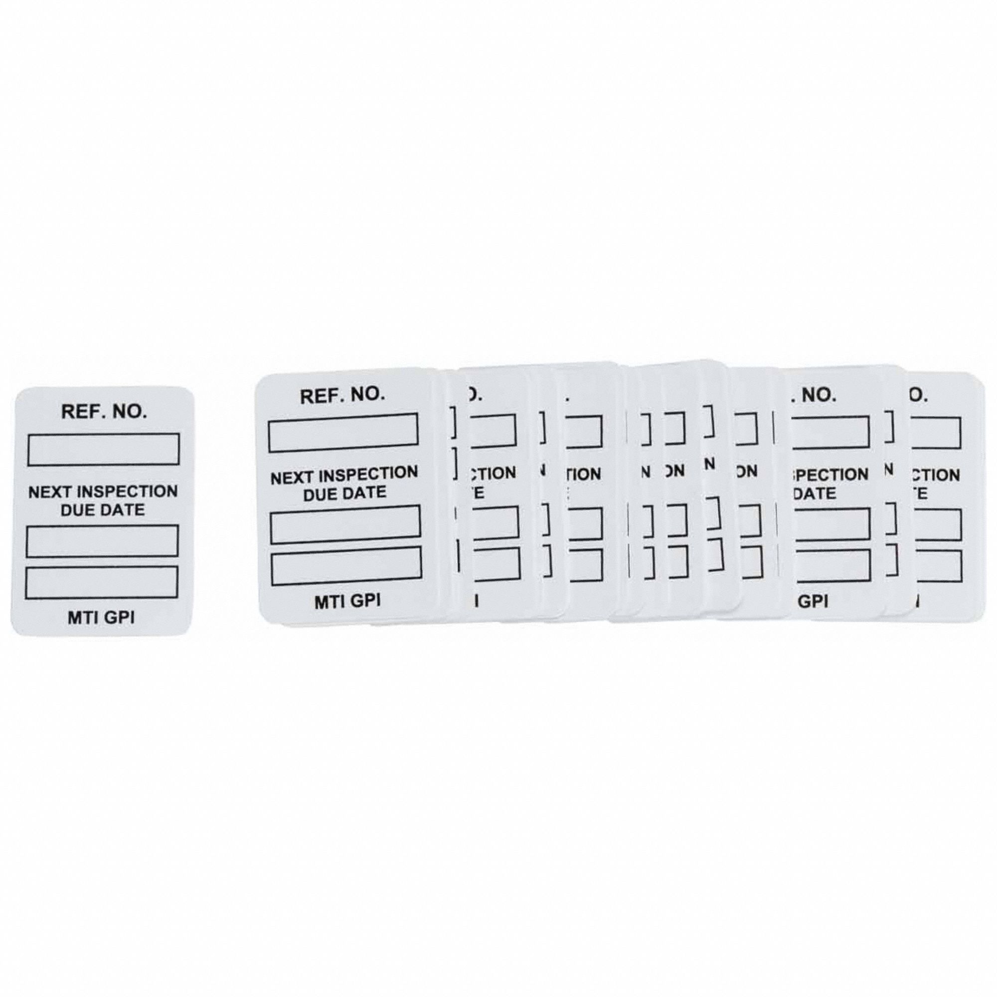 Tag Black/White 1-3/4inH 1-1/4inW PK100