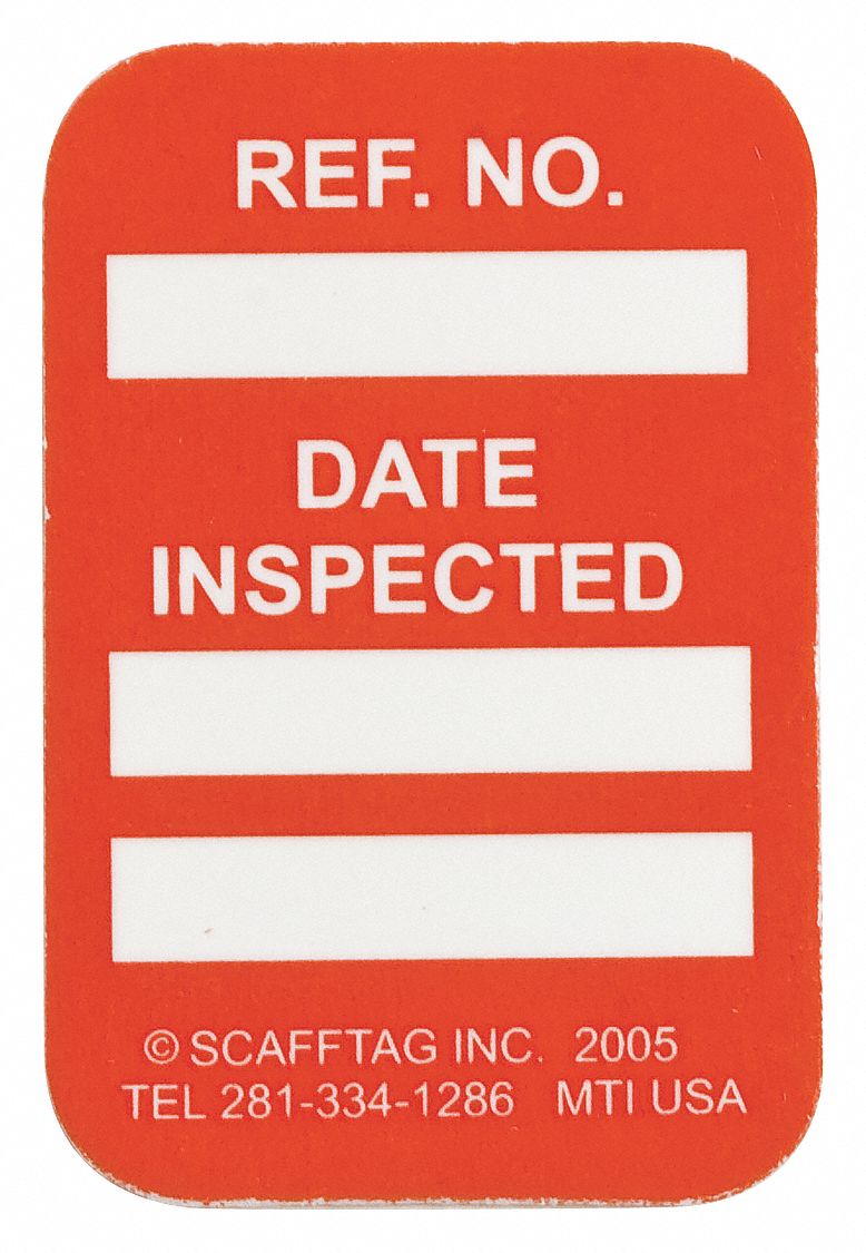 Inspected Insr,Wht/Grn,PK100 r Microtag 