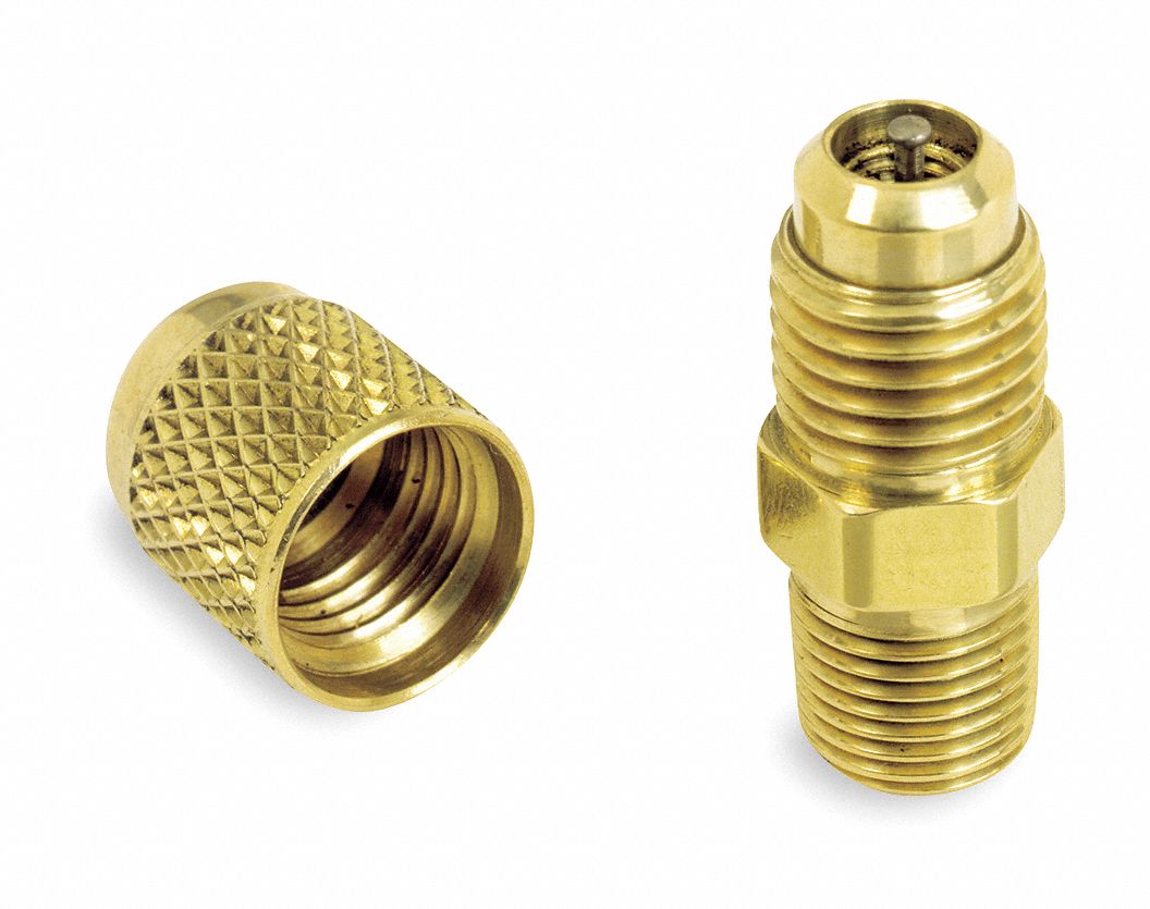 ACCESS VALVE,HALF UNION,1/8 MPT,PK