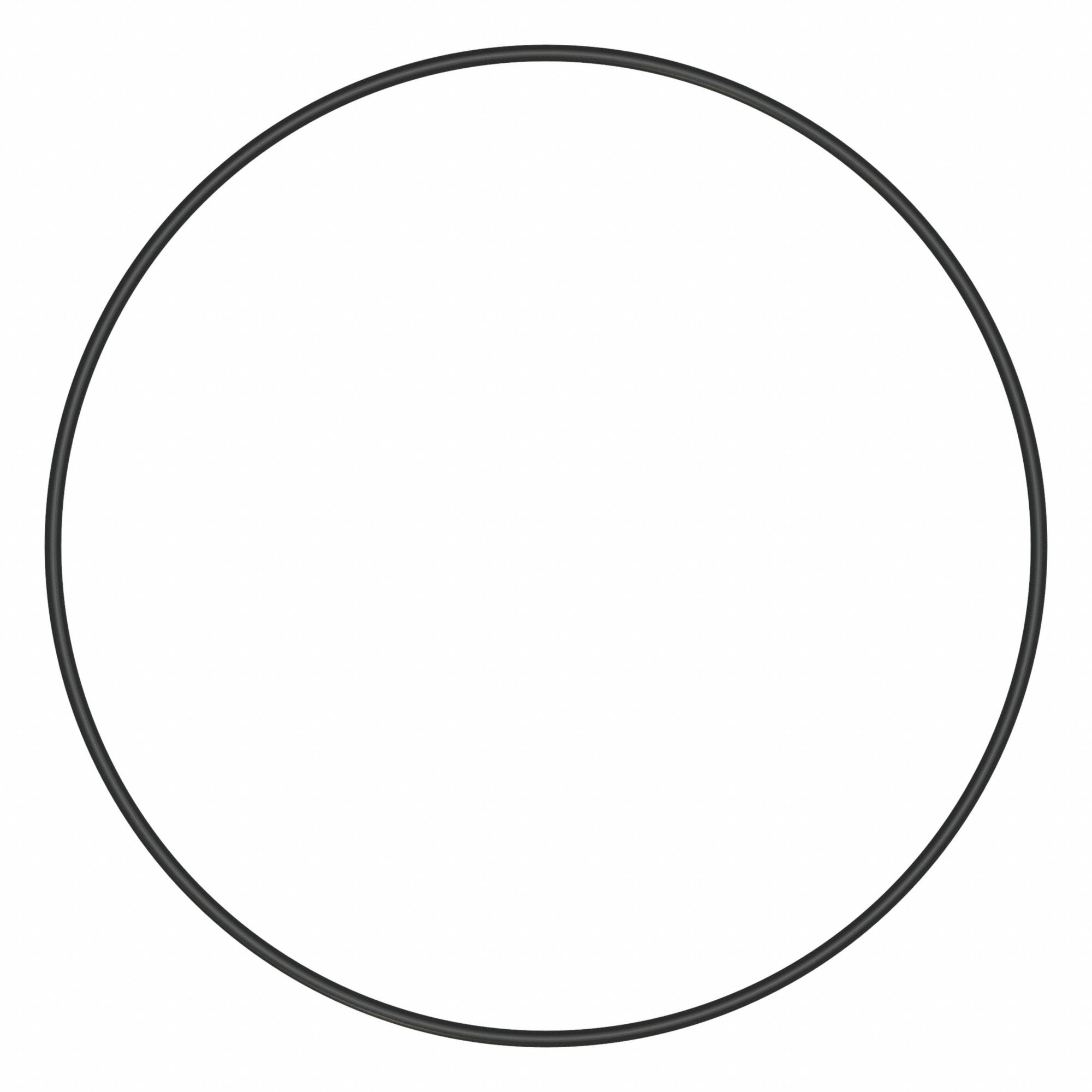 Backup O-Ring: Buna-N, Rectangular C.S. Shape, 1/16 in C.S., 3 1/2 in Inner Diam., 50 PK