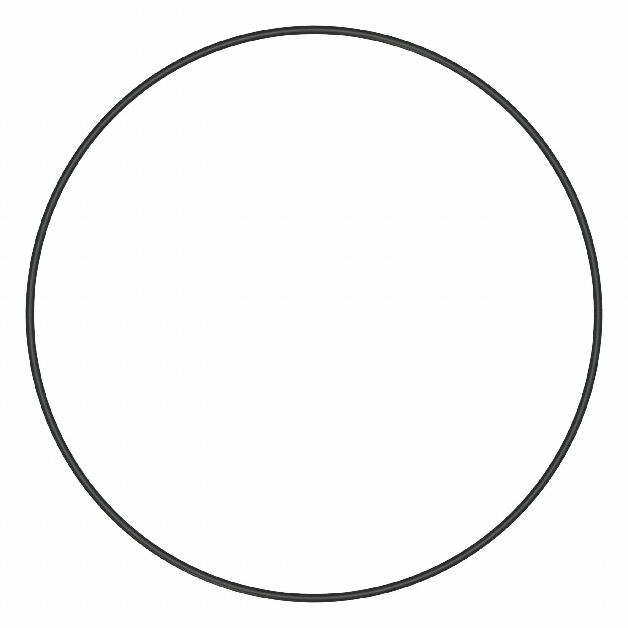 Backup O-Ring: Buna-N, Rectangular C.S. Shape, 1/16 in C.S., 4 1/4 in Inner Diam., 25 PK