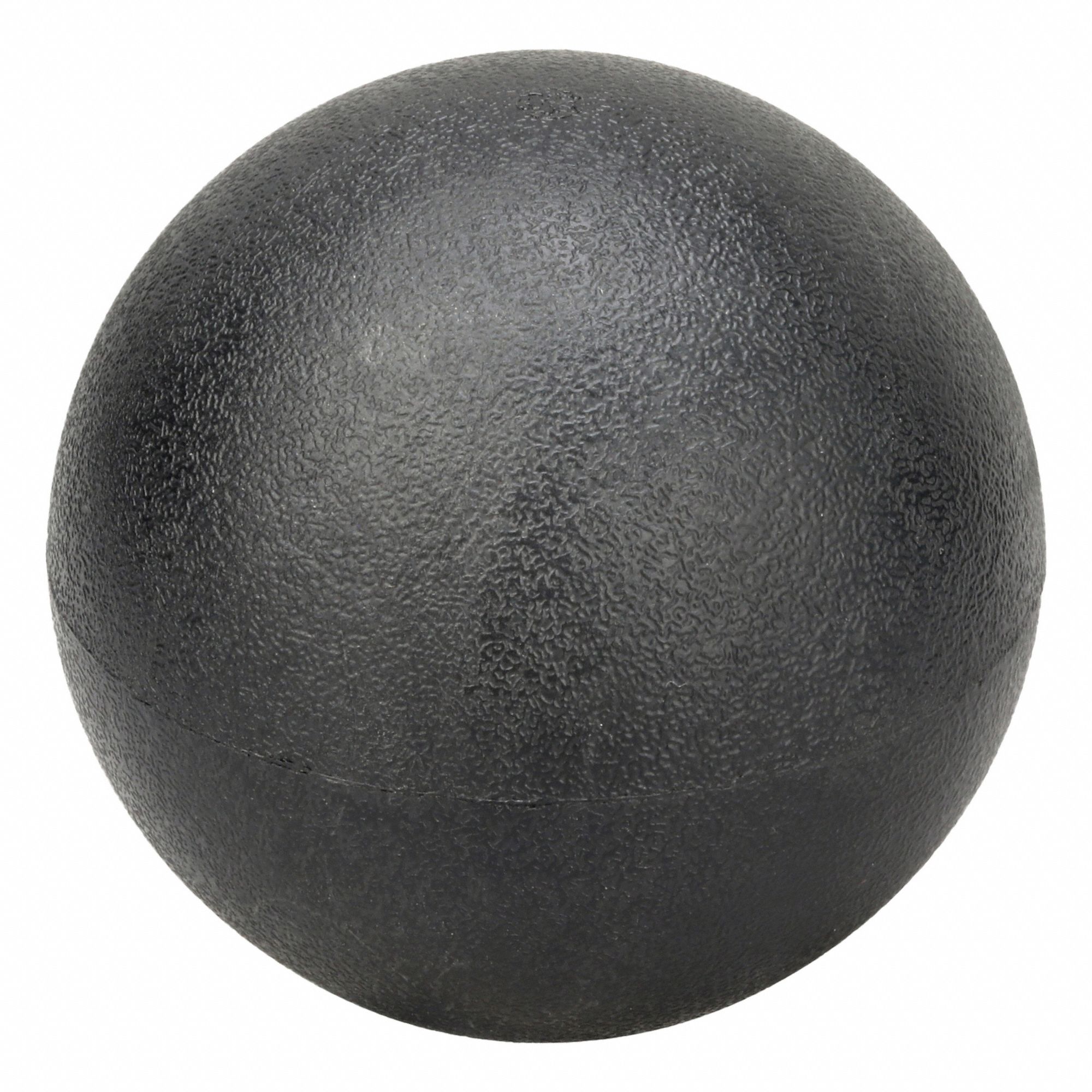 Hand Knob: Ball, Plastic, 1/2"/5/8" Thread, 1.88 in Dia