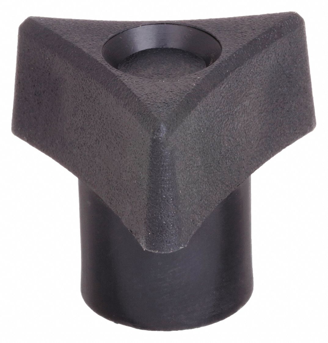 1.75 3PRONG HAND KNOB, THROUGH HOLE, 1/4