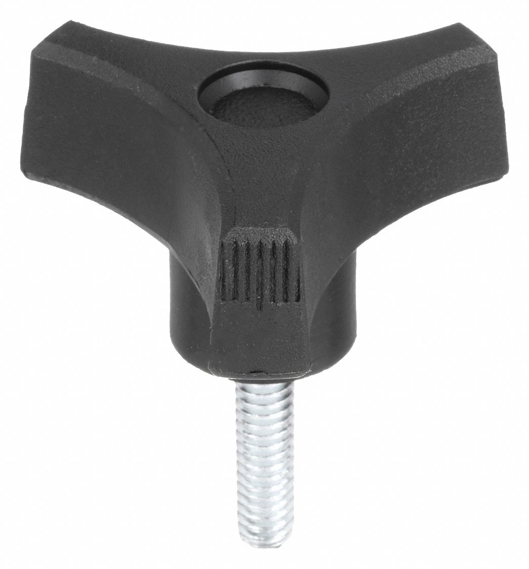 THREE PRONG HAND KNOB, 1, 1/4