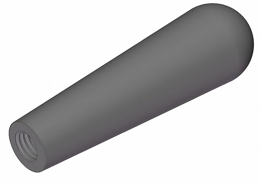 INNOVATIVE COMPONENTS Hand Knob, Threaded Insert, Handle Type Tapered