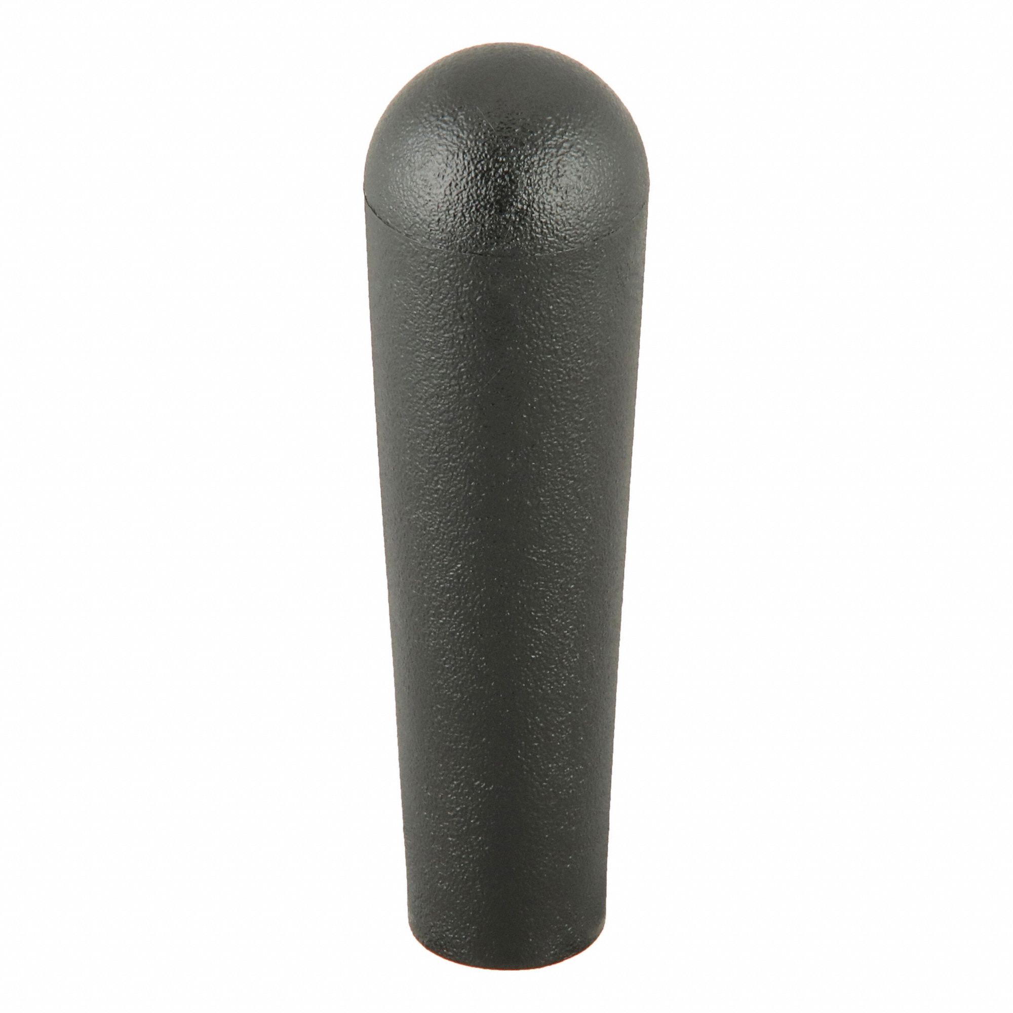 Hand Knob: Tapered, Plastic w/ Steel Thread, 5/16"-18, 1.11 in Dia