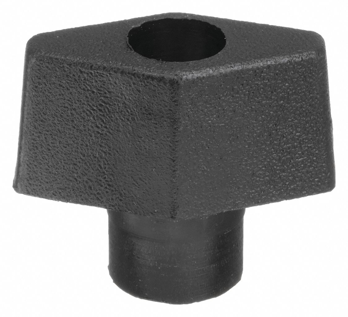 T HAND KNOB, 3/4 IN, #10-24, 1-1/8 IN, THROUGH HOLE