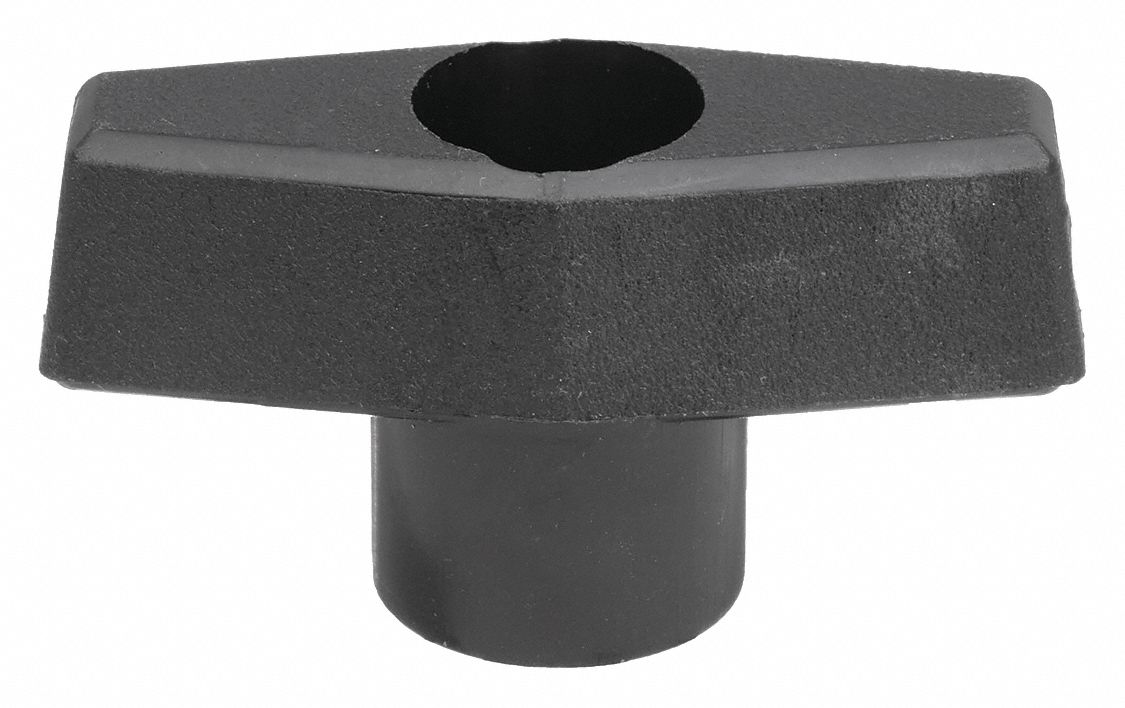 SNAP LOCK T HAND KNOB, 1 IN, 1/4, 2 IN, THROUGH HOLE