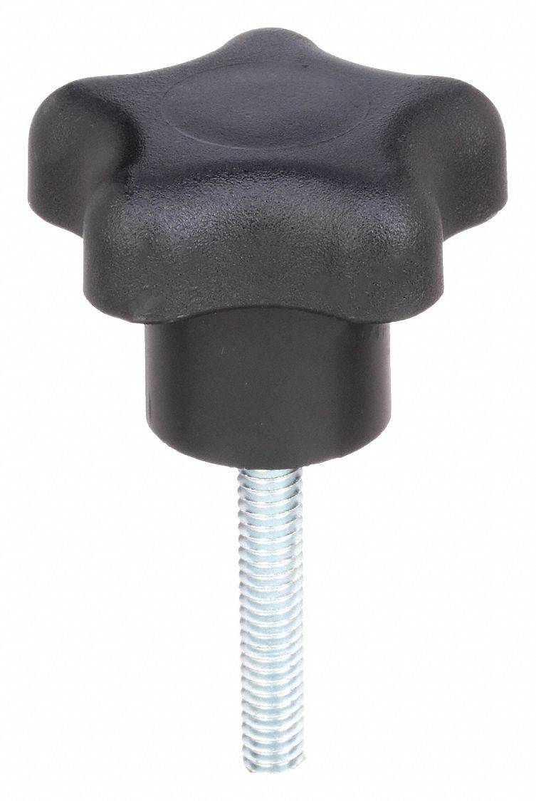 STAR HAND KNOB, 1, 1-3/4 IN, 1/4