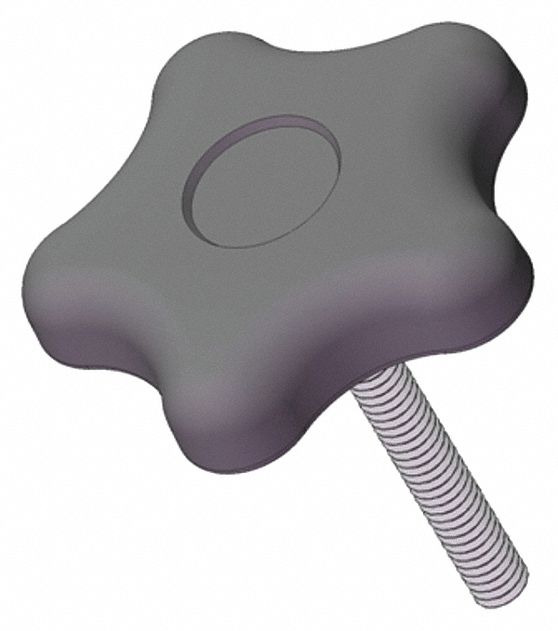 INNOVATIVE COMPONENTS GN6C15005S4--21 Hand Knob,,3/8"-16 3GET8