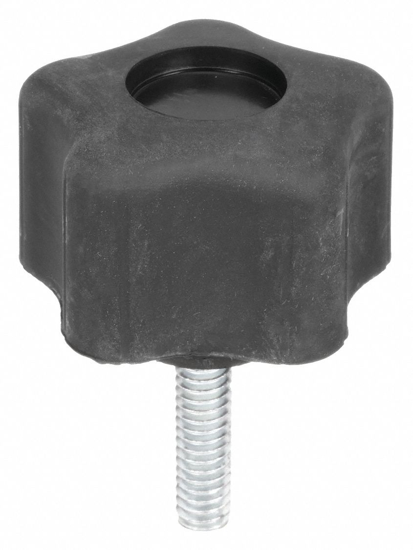 SOFT TOUCH STAR HAND KNOB, 1, 1-7/8 IN, 5/16