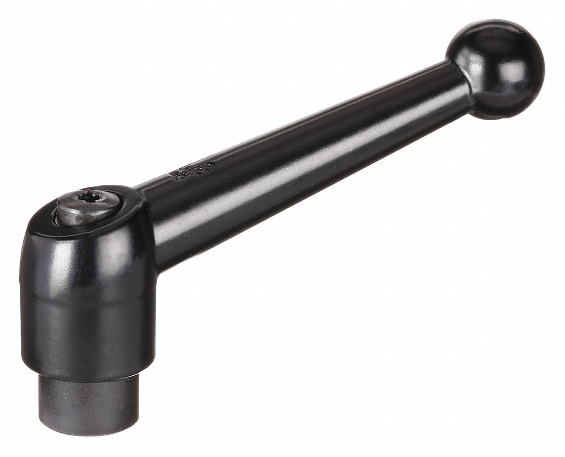 KIPP ADJUSTABLE HANDLE, 3/8"16 THREAD, INTERNAL THREADS, 4.29, 2.64