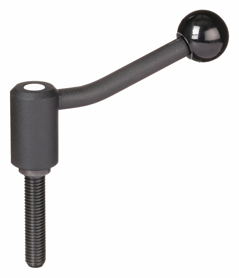 KIPP, Steel, 5/8"11 Thread, Adjustable Handle 3GKR1K0108.3A61X60