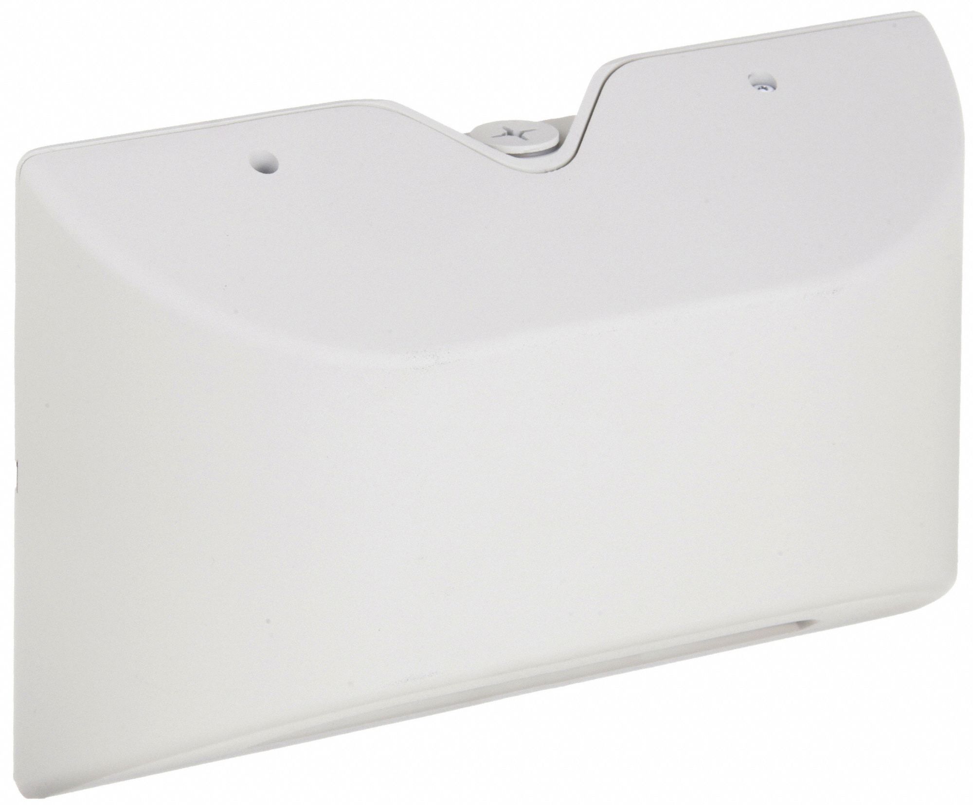 Emergency Light: 15.7 W Lamp Watt, 62.8 W Emergency Watt, 120/277V AC, 4 Lamp Heads, Aluminum, White