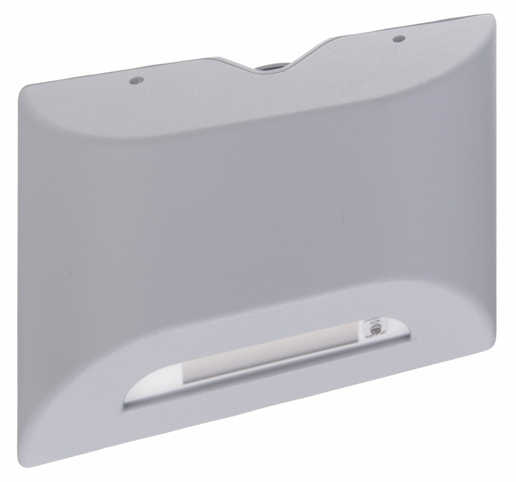 Emergency Light: 15.7 W Lamp Watt, 62.8 W Emergency Watt, 120/277V AC, 4 Lamp Heads, Aluminum, LED