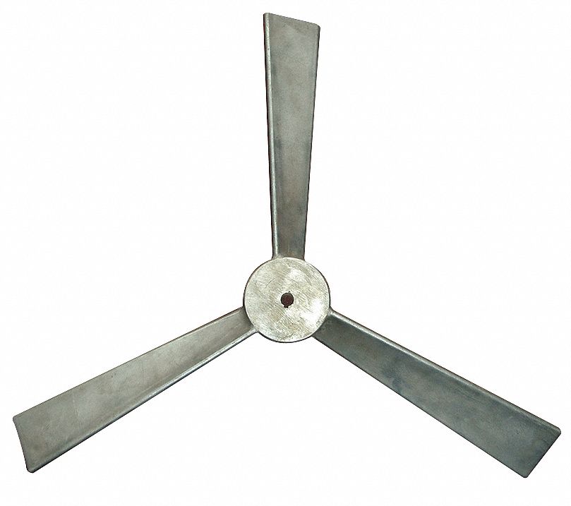 Propeller: Clockwise Facing Discharge, 30 in Propeller Dia. (In.), 3 Blades, 38° Pitch (Deg.)