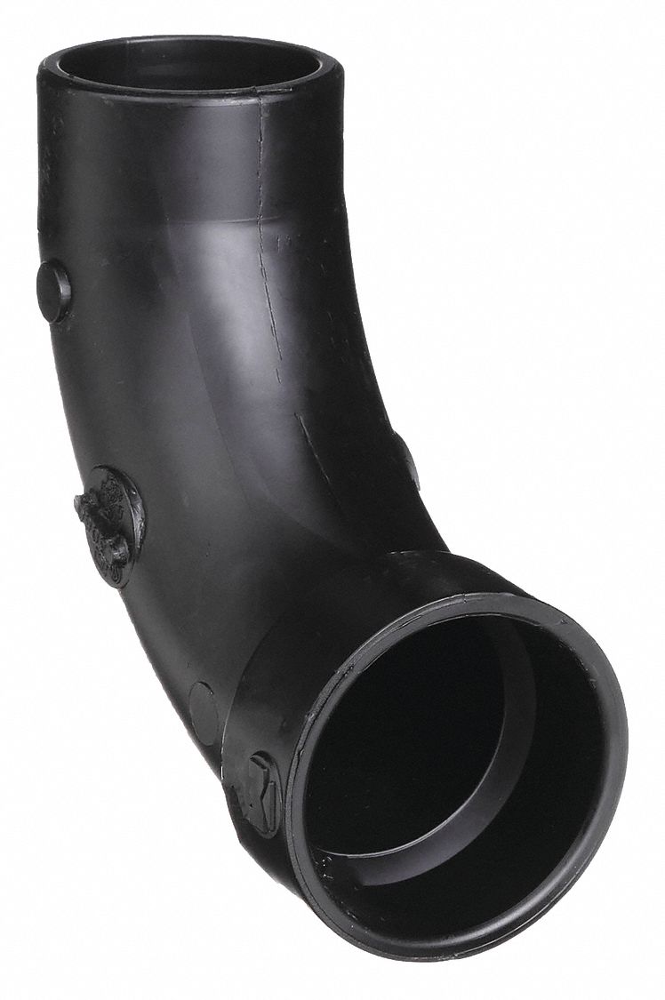 90 °  LONG SWEEP STREET ELBOW: 1½ IN X 1½ IN FITTING PIPE SIZE, SCHEDULE 40, BLACK