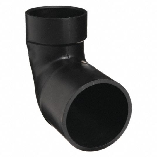 4 in x 3 in Fitting Pipe Size, Schedule 40, 90° Closet Elbow - 3GUP2 ...