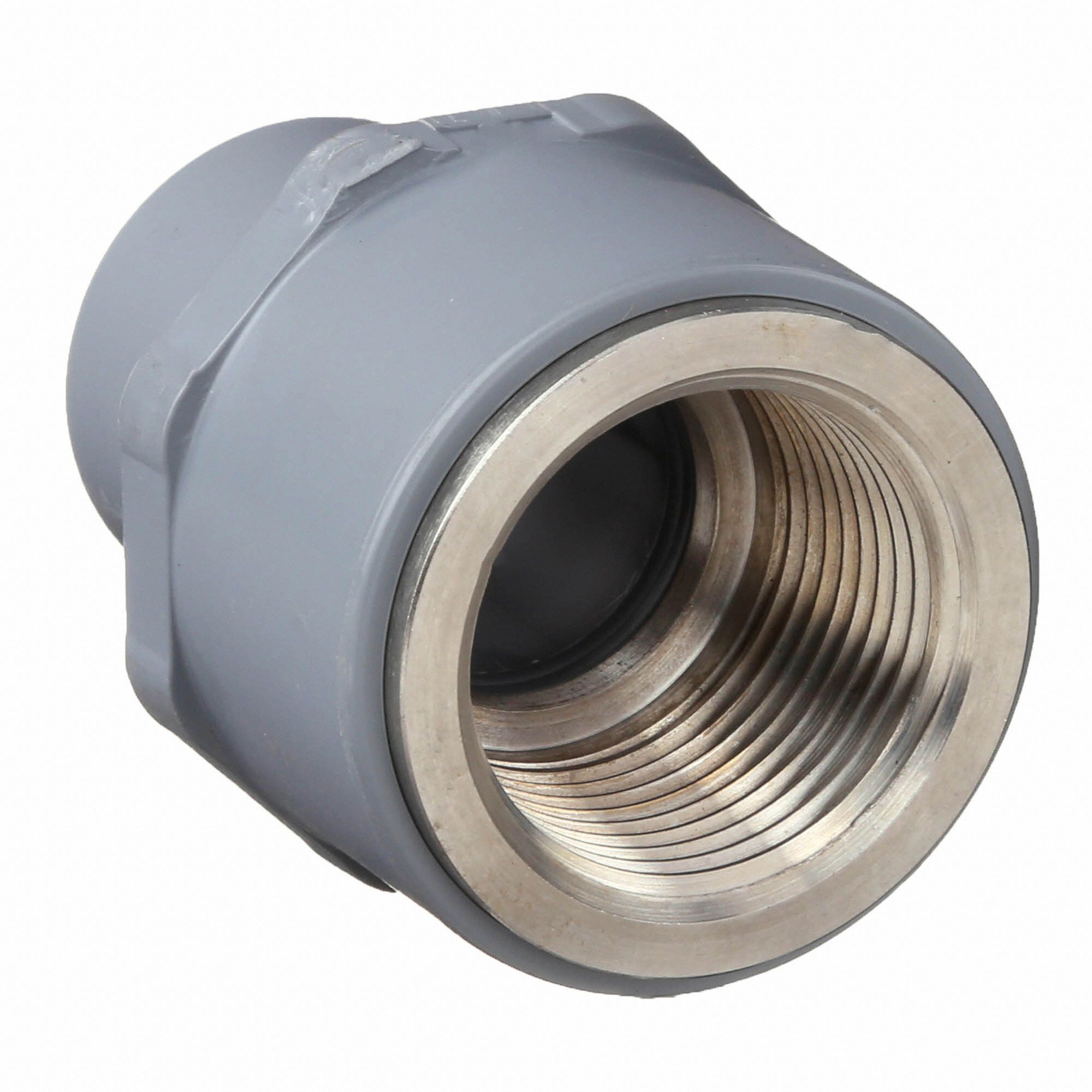 GRAINGER APPROVED Transition Fitting, CPVC, Fitting Schedule/Class Schedule 80, 3/4 in Pipe Size