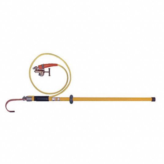  B&M ST6 Slo-Troller 20-Foot Telescoping Pole with Ceramic  Shock Ring Guides and Textured Handle Yellow : Fishing Rods : Sports &  Outdoors