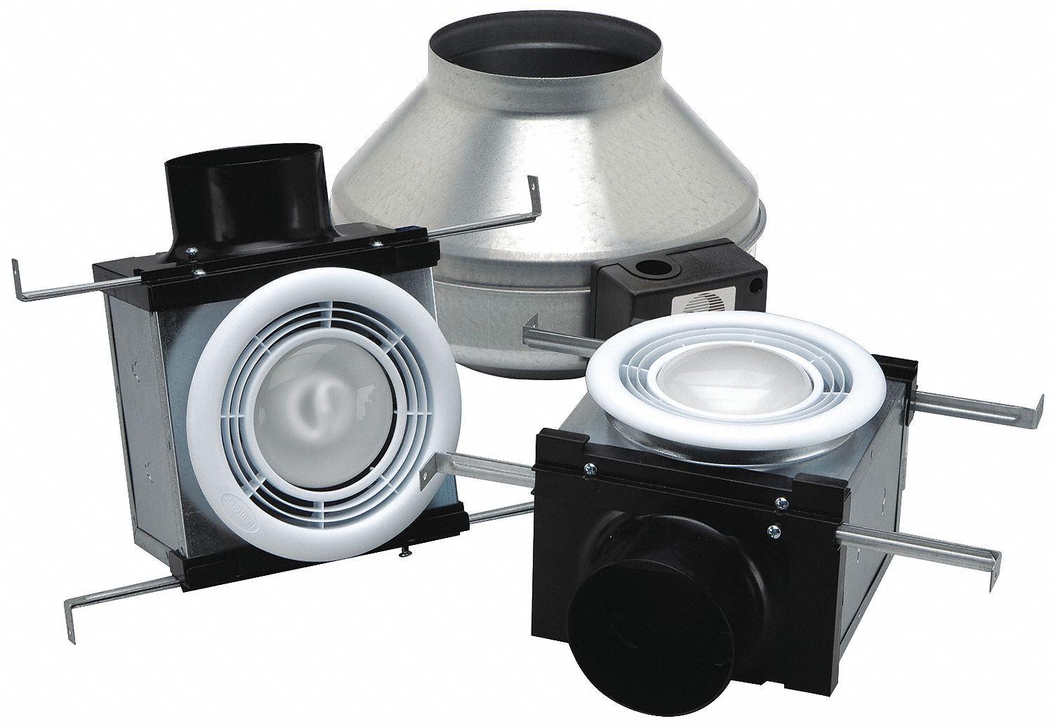Exhaust Fan Kit with Light Grainger