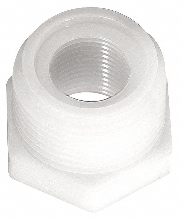 Thogus Nylon Reducer Bushing With 1 1 2 X 3 4 Pipe Size Pipe Fitting And 150 Max Pressure Psi Natur 3gzd2 Trb N 1 G Grainger