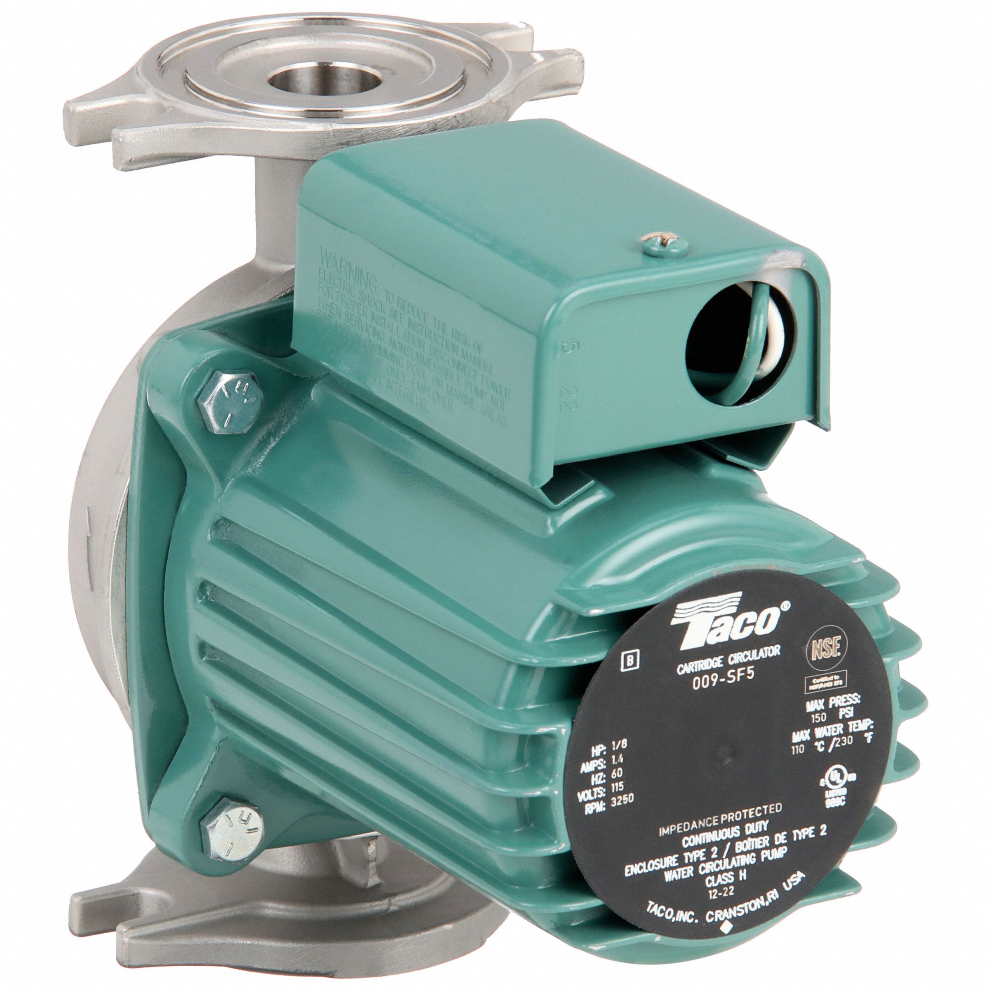 Potable Water Circulating Pump: Std