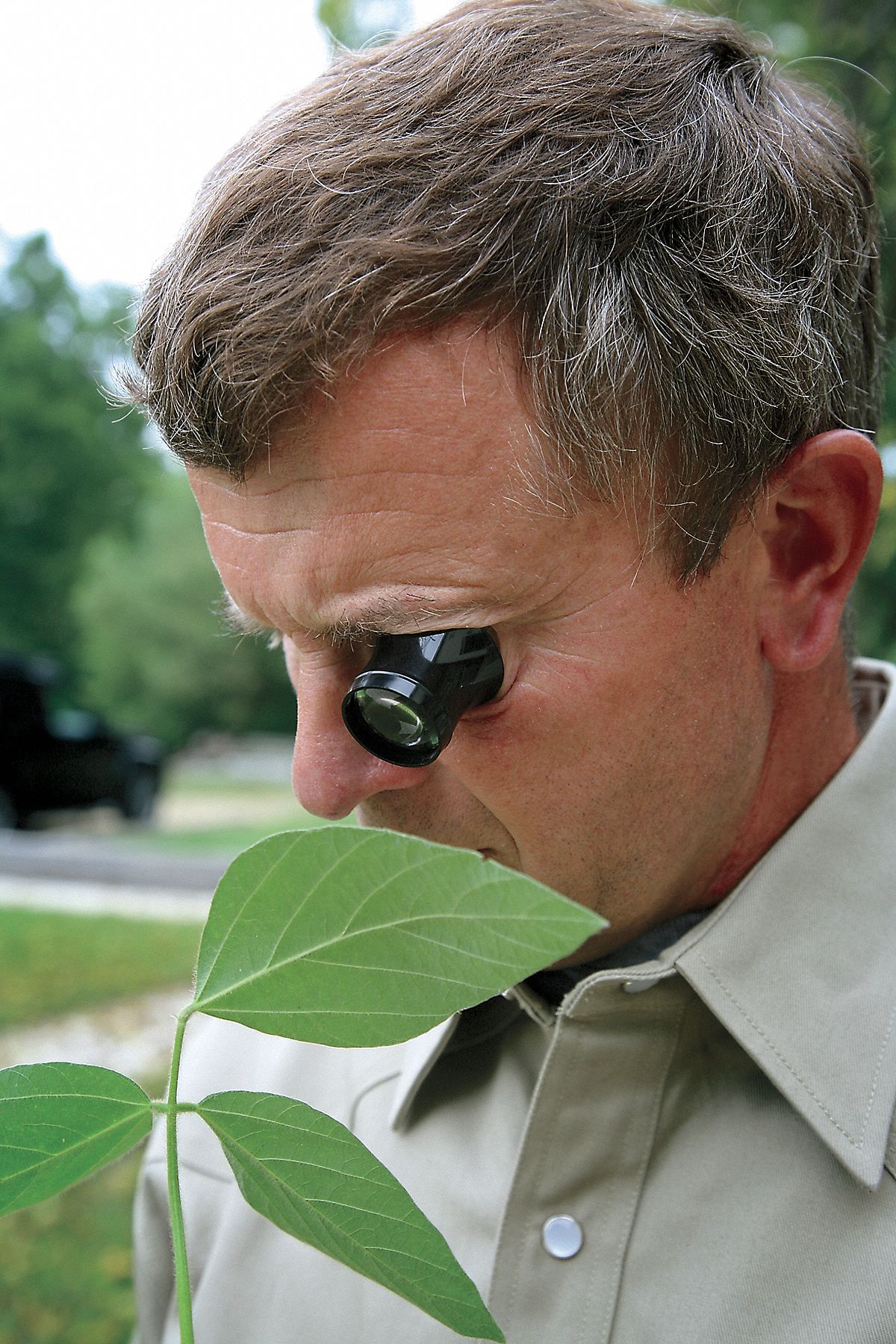 BAUSCH & LOMB Watchmakers Loupe, Power 10X, Focal Distance 1.1 in, Lens