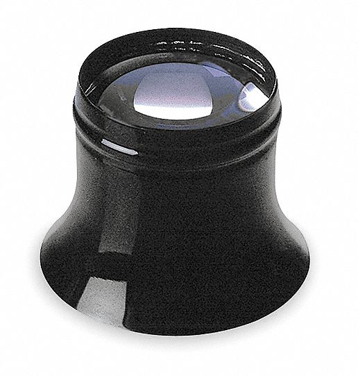 WATCHMAKERS LOUPE, 10X POWER, 1.1 IN FOCAL DISTANCE, 25.4MM LENS DIA, 40D DIOPTER