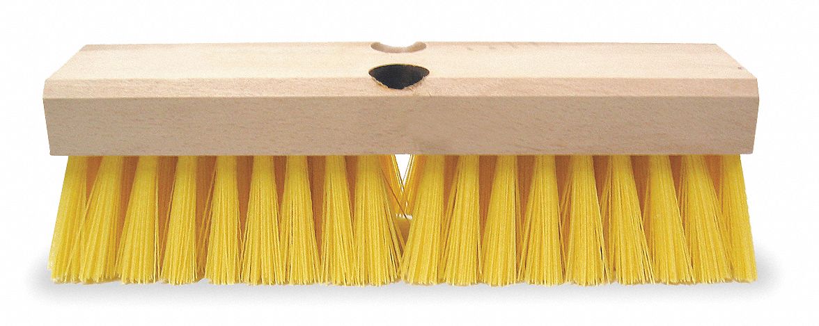 scrub brush broom