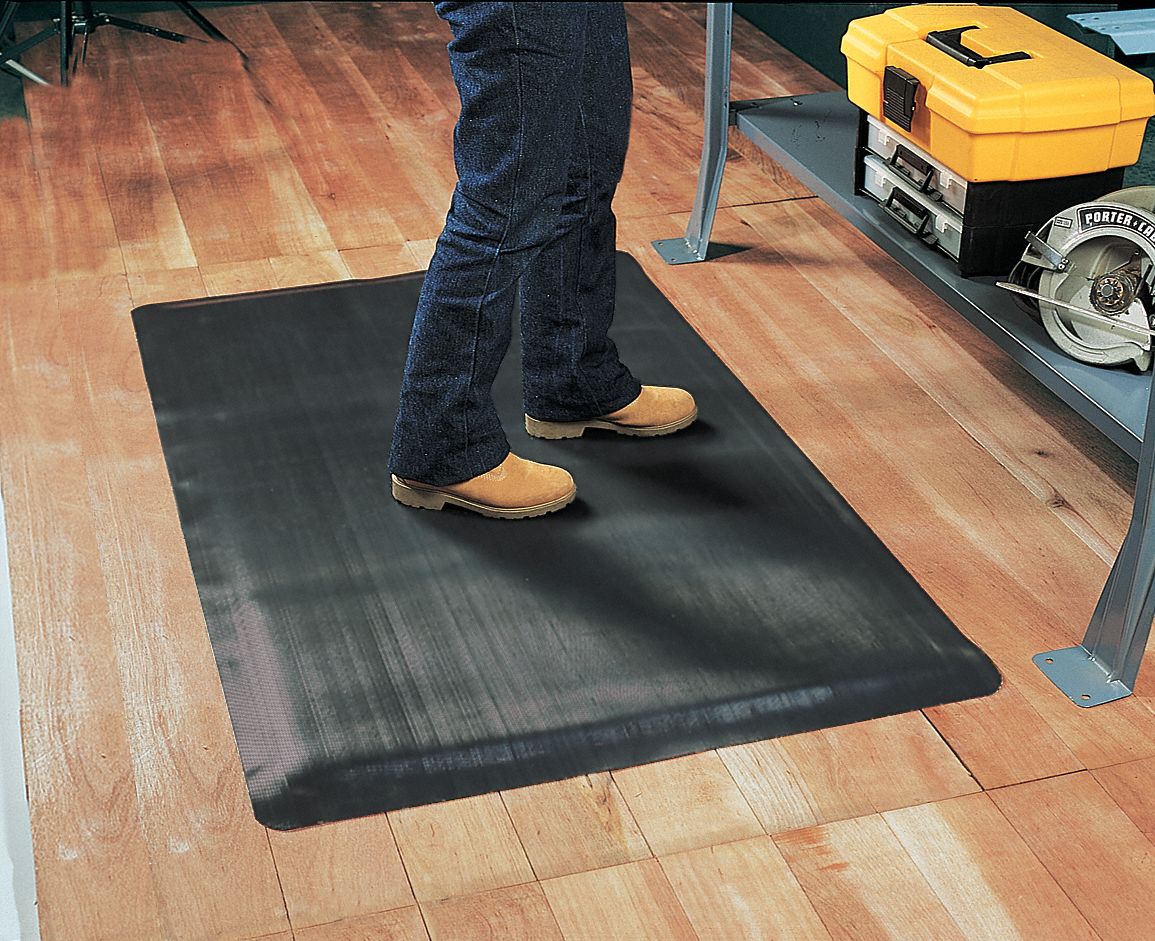 Notrax Antifatigue Mat Rubber 5 Ft X 3 Ft 1 Ea 5mdl7