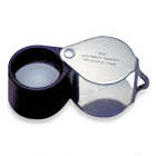 HASTINGS TRIPLET MAGNIFIER, 10X POWER, 1 IN/2.5 CM FOCAL DISTANCE, 15.8MM LENS DIA