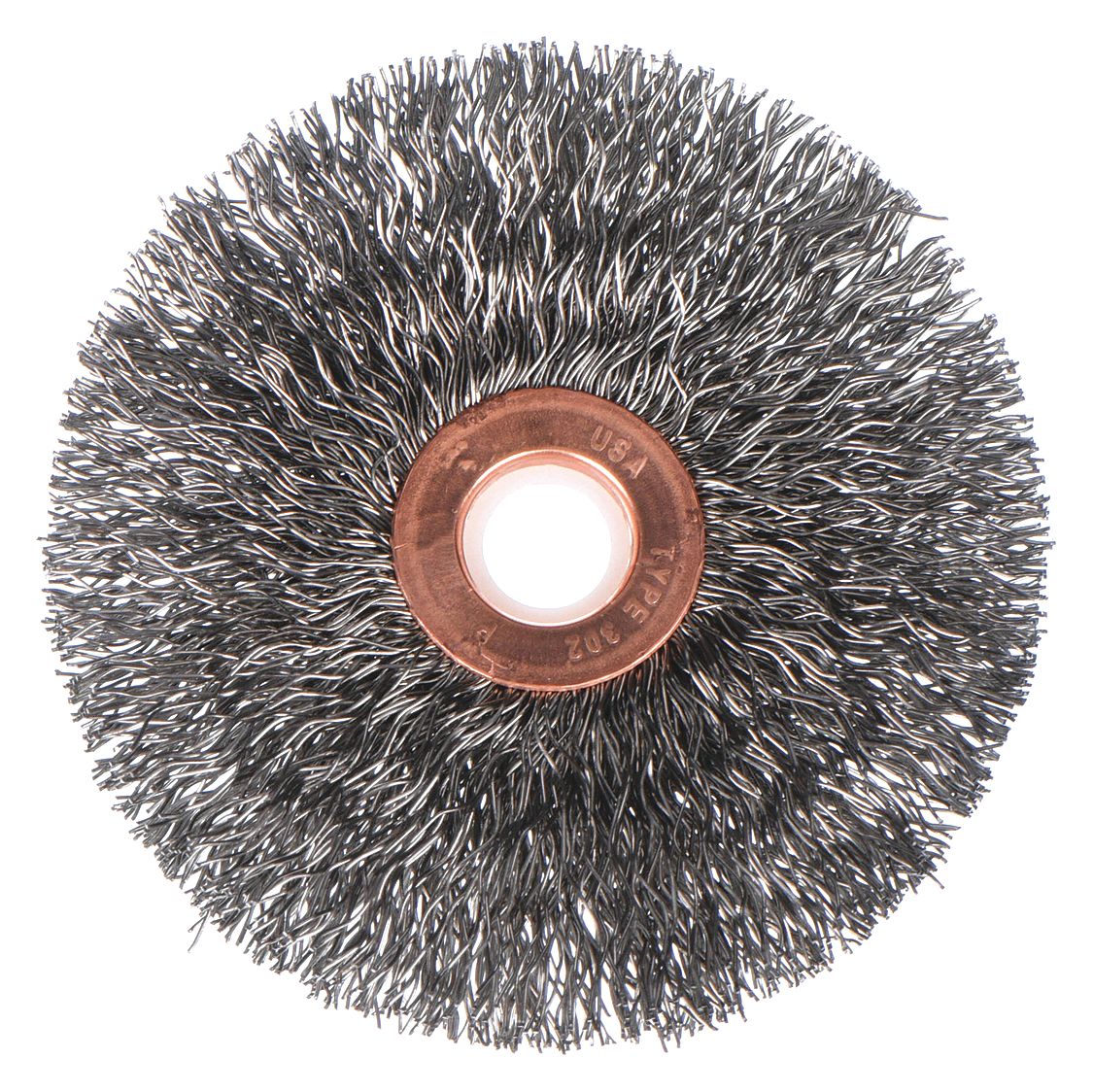 WIRE WHEEL BRUSH,3 IN