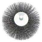 FLARED CRIMPED WIRE END BRUSH,STEEL