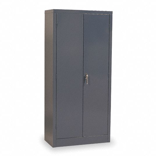 Industrial Storage Cabinet - 36 x 24 x 72, Unassembled, Black