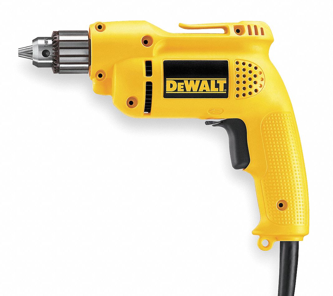 Electric Drill, 3/8 in Chuck Size Grainger